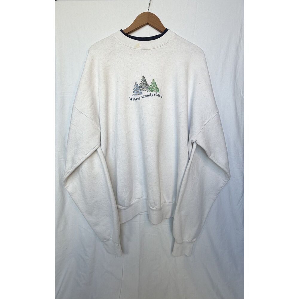 Vintage 90s M&C Sportswear Embroidered Sweater
